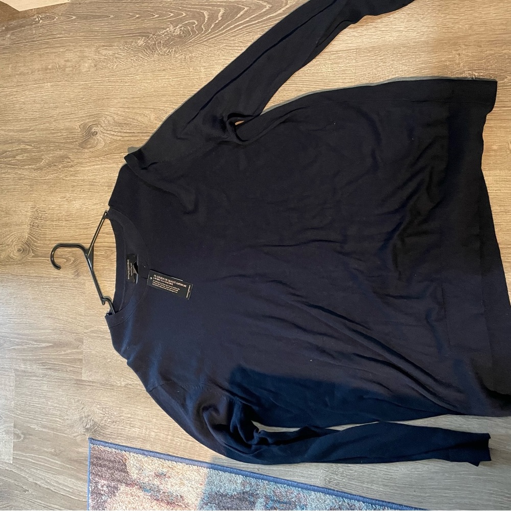 BNWT men’s banana republic sweater navy XXL